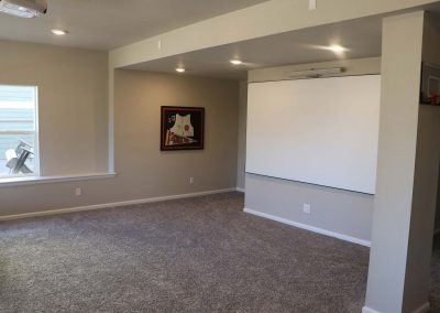 Pinnacle Builders - Basement Living Room