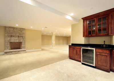 Basement Remodel Example